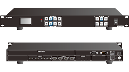 4進(jìn)4出無(wú)縫HDMI矩陣